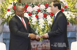 Chủ tịch nước Trần Đại Quang tiếp Bộ trưởng Ngoại giao Angola